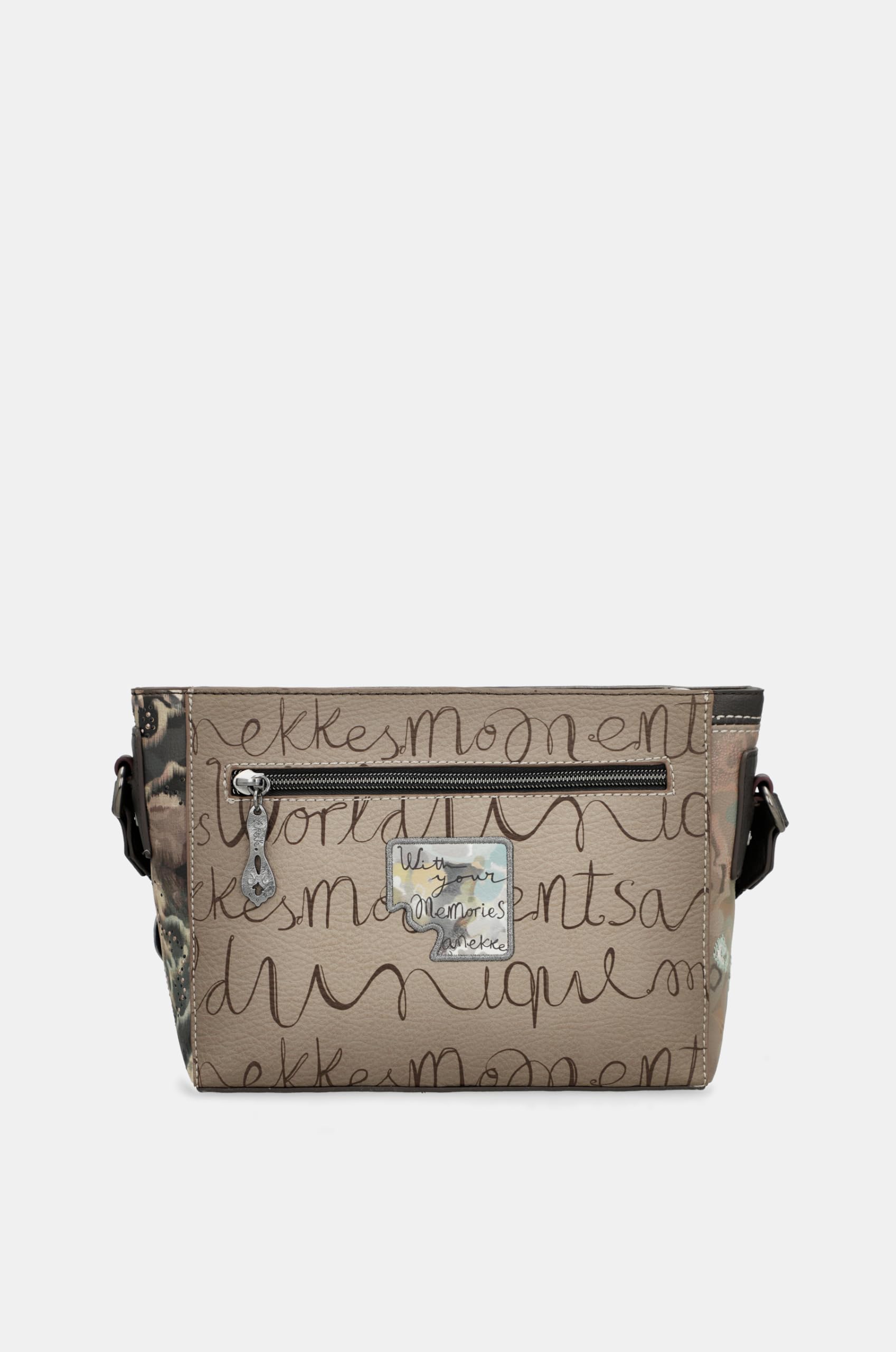Anekke Real borsa tracolla donna 22x17x8 cm cerniera