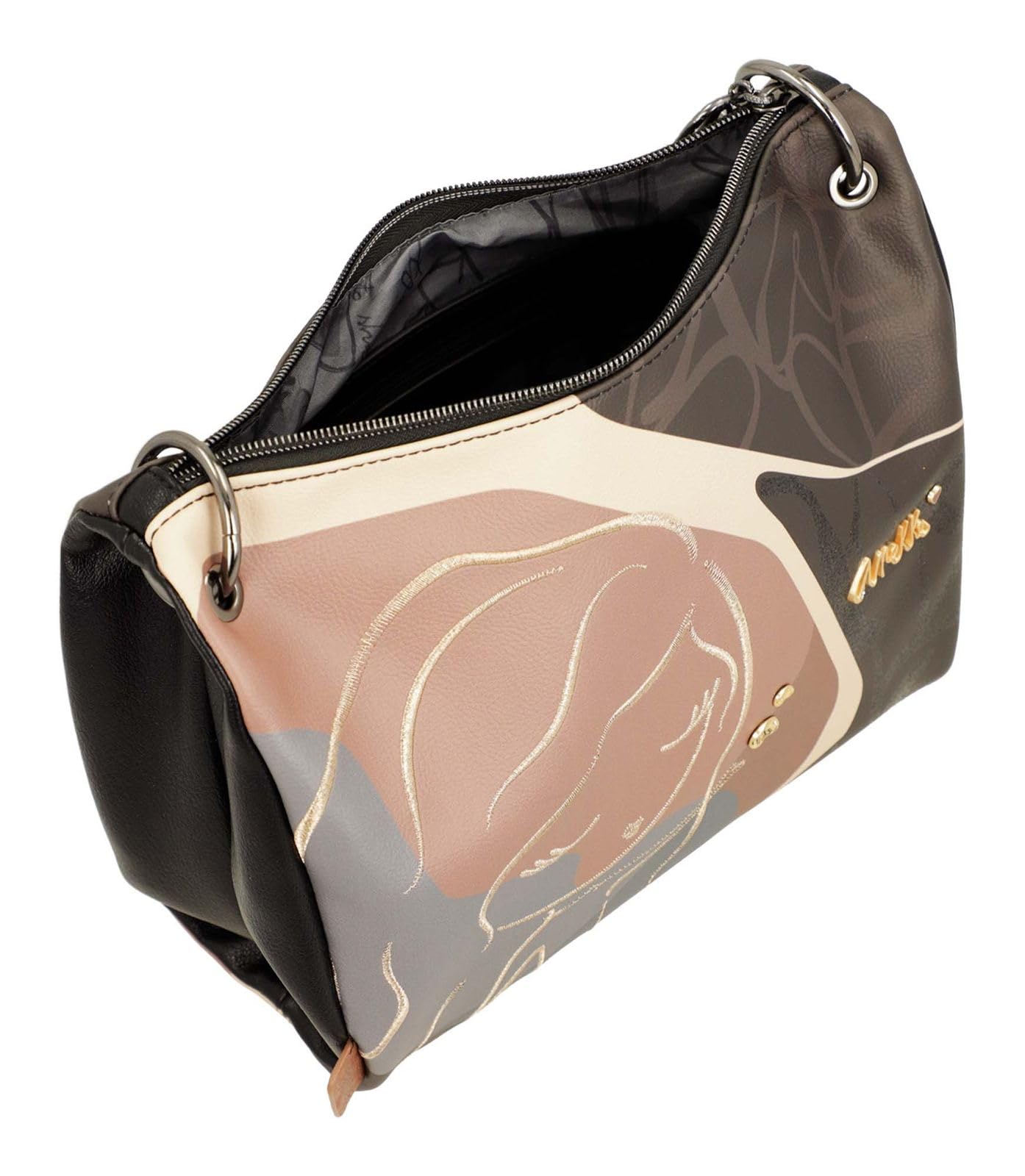 Anekke Real Heartbeat Borsa a Tracolla 26x20 cm Catena