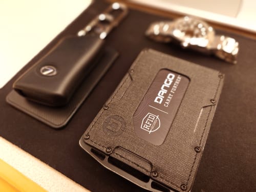 Dango RFID Secured Card Scheda Blocco RFID 2 Pezzi