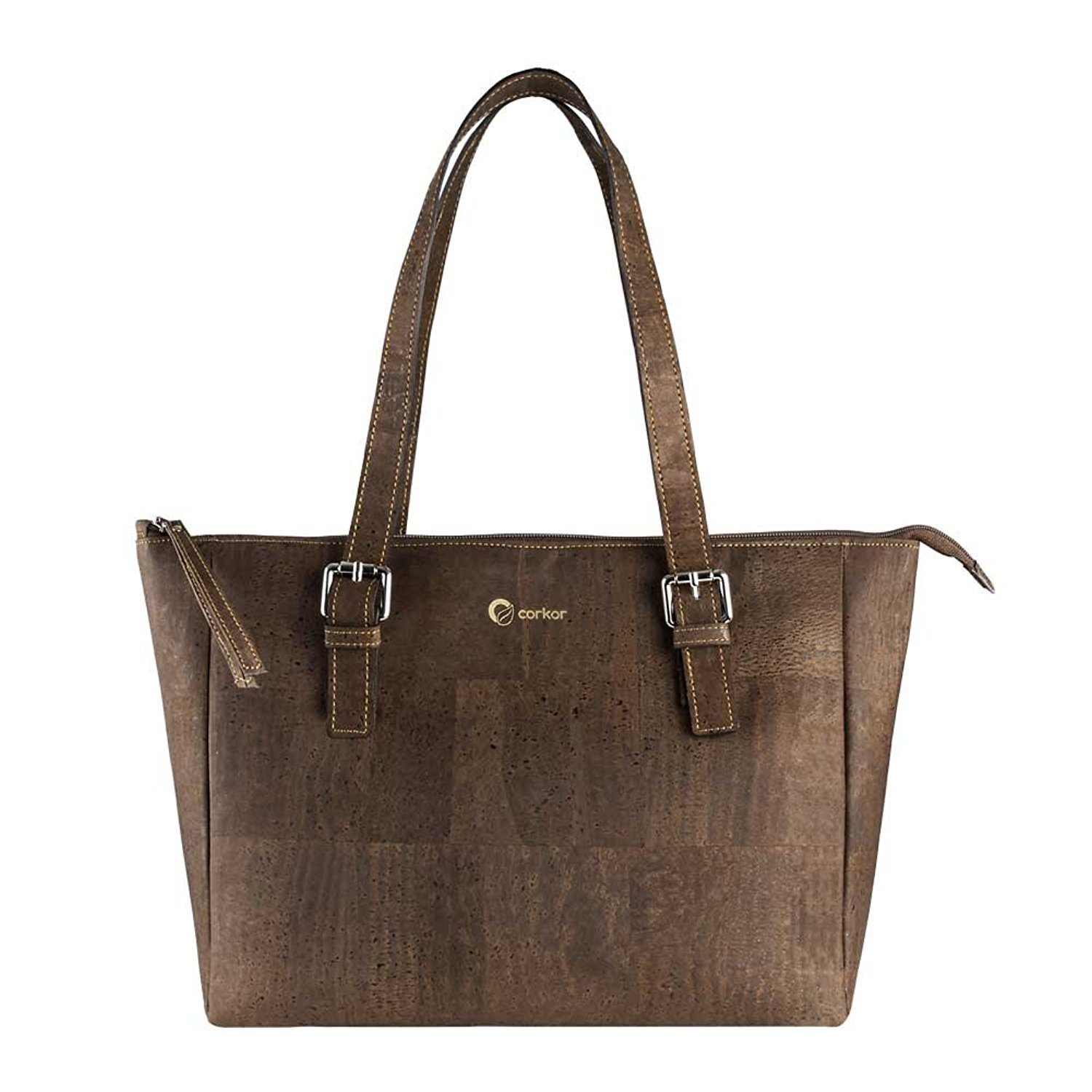 Corkor Bags Borsa a Mano e Tracolla Sughero Rustico