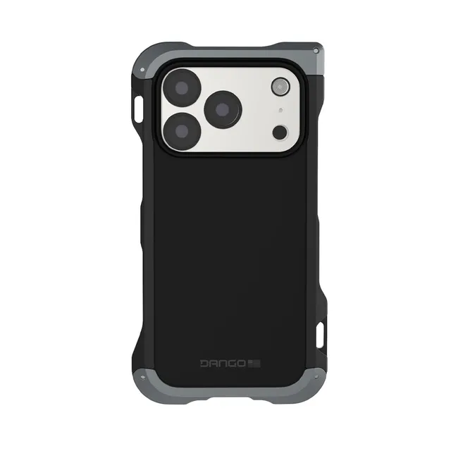 Dango Adapt Case iPhone 18 Pro custodia Jet Black Gunmetal