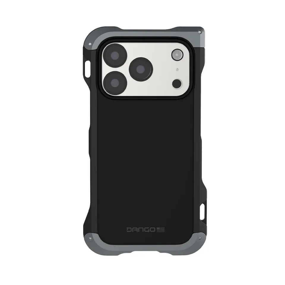 Dango Adapt Case iPhone 18 Pro custodia Jet Black Gunmetal
