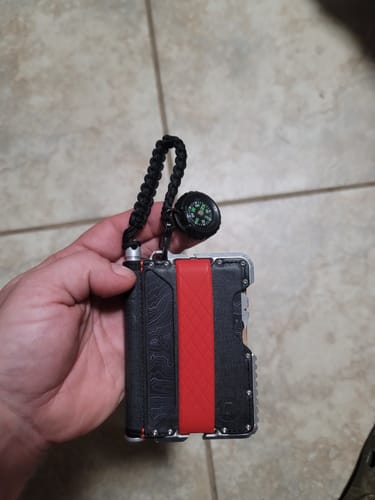 Dango DTEX 3 Pocket Bifold inserto portafoglio nero porta penna