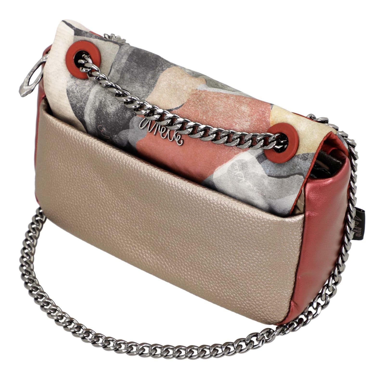 Anekke Nature Imaginary Borsa a Tracolla con Patta 22 cm