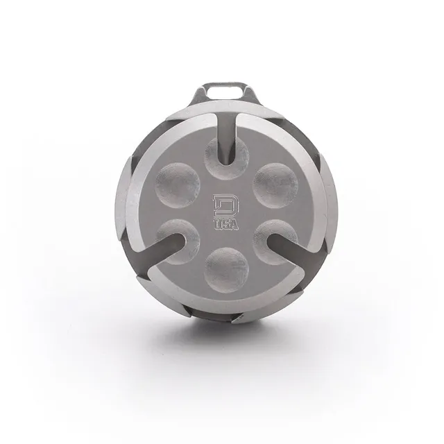 Dango Capsules Coin Capsule portamonete jet black alluminio