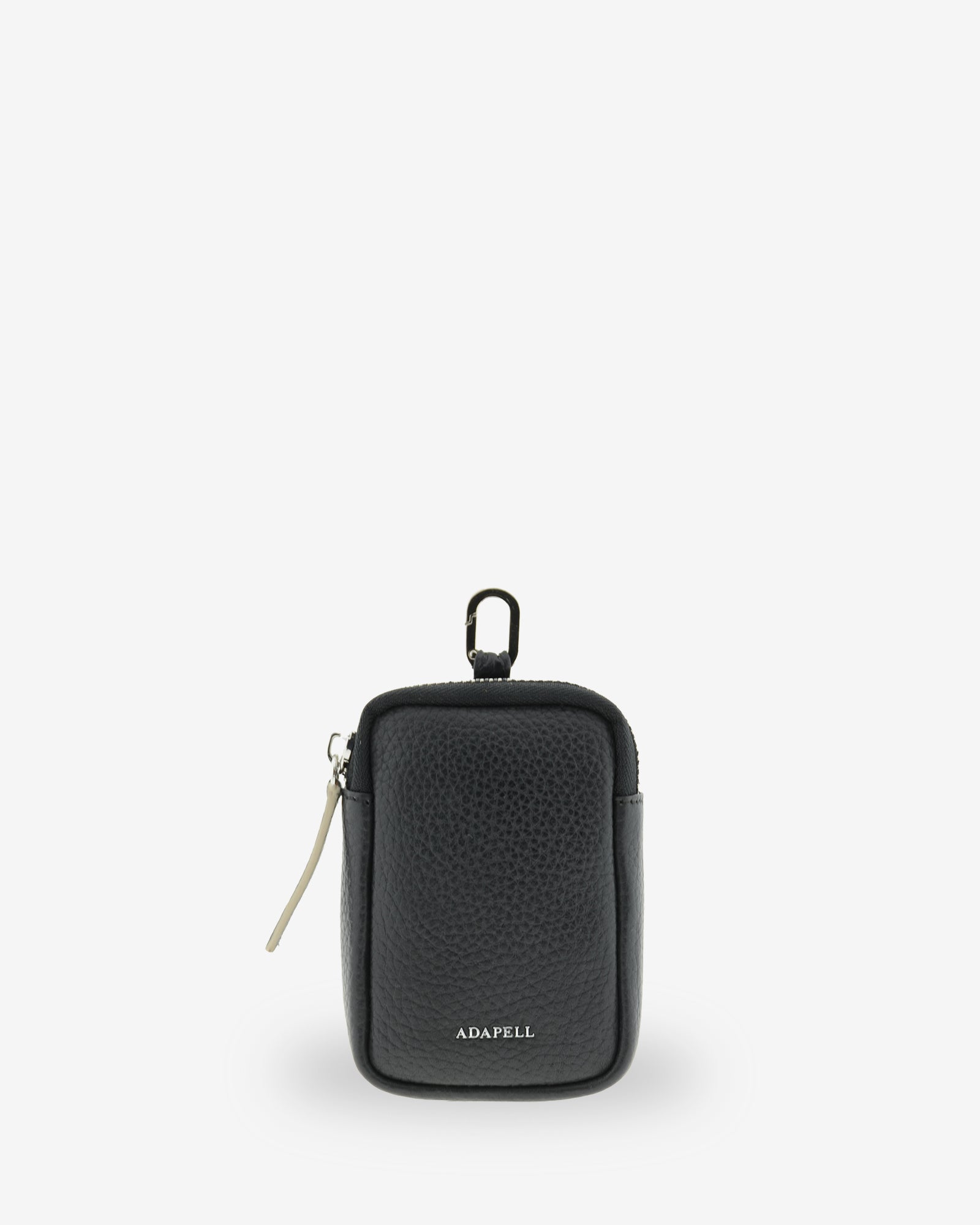 Adapell Nexo 8096 portamonete pelle nero RFID portachiavi