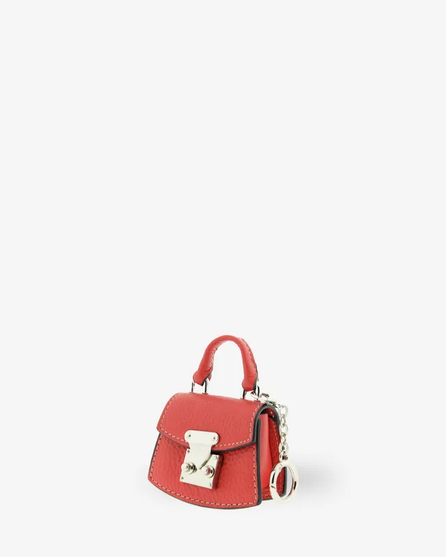 Adapell Nexo charm borsa nero porta auricolari pelle