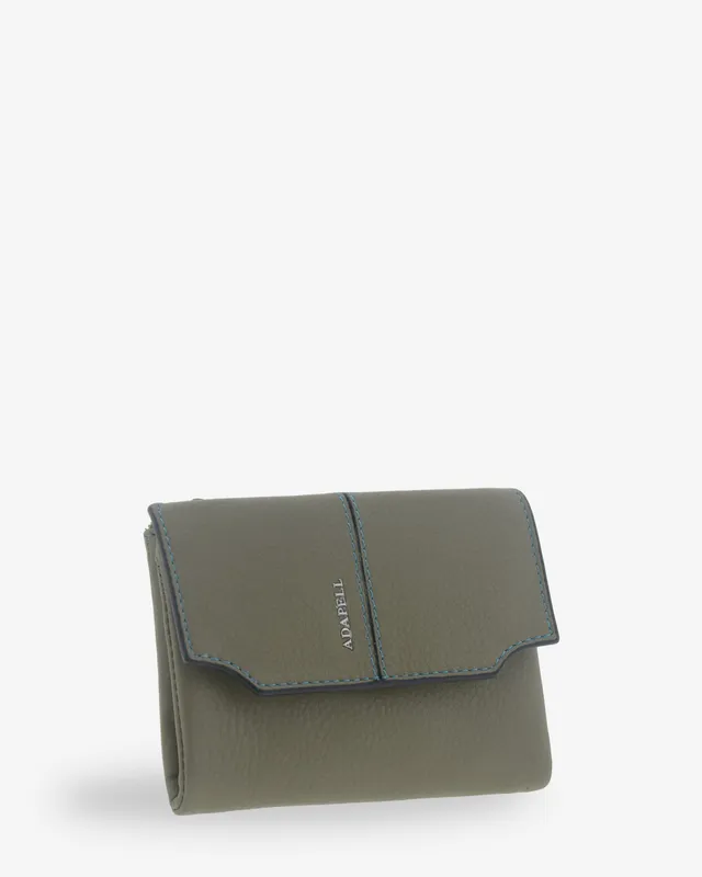 Adapell Atelier portafoglio donna pelle caramel 6 carte RFID