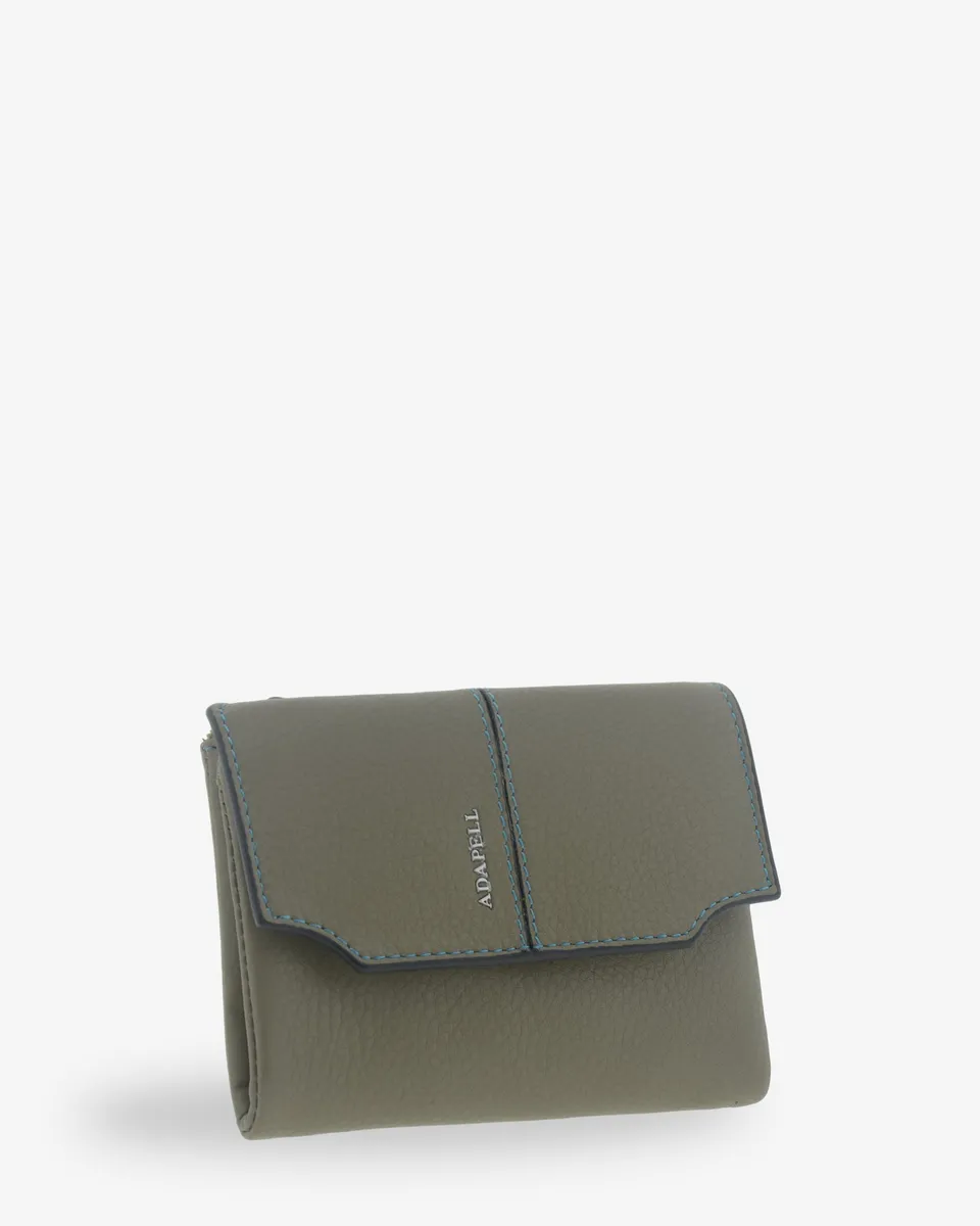 Adapell Atelier portafoglio donna pelle caramel 6 carte RFID