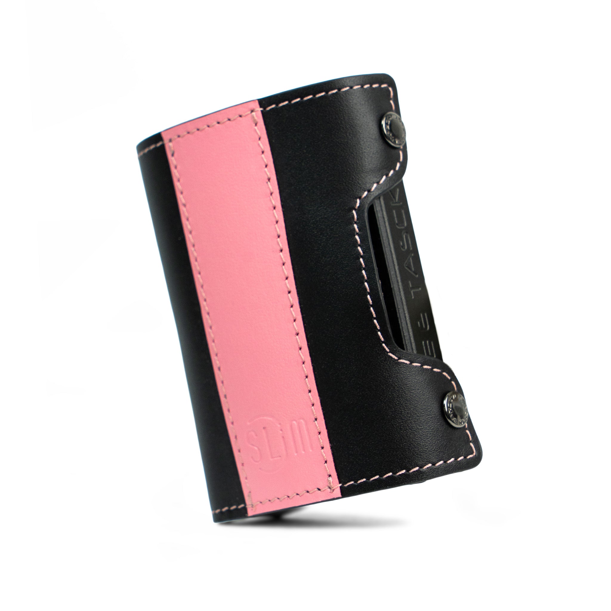 SLim Be Tasck portafoglio Bicolor Rosanero frame nero
