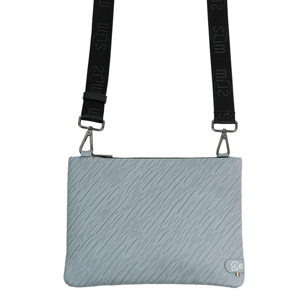 SLim Pochette Tracolla Tessuto Regolabile tracolla