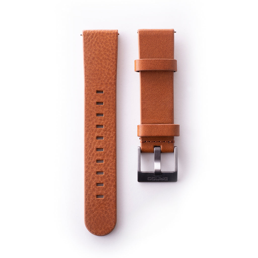 Dango Italian Leather cinturino orologio pelle 22mm Whiskey Brown