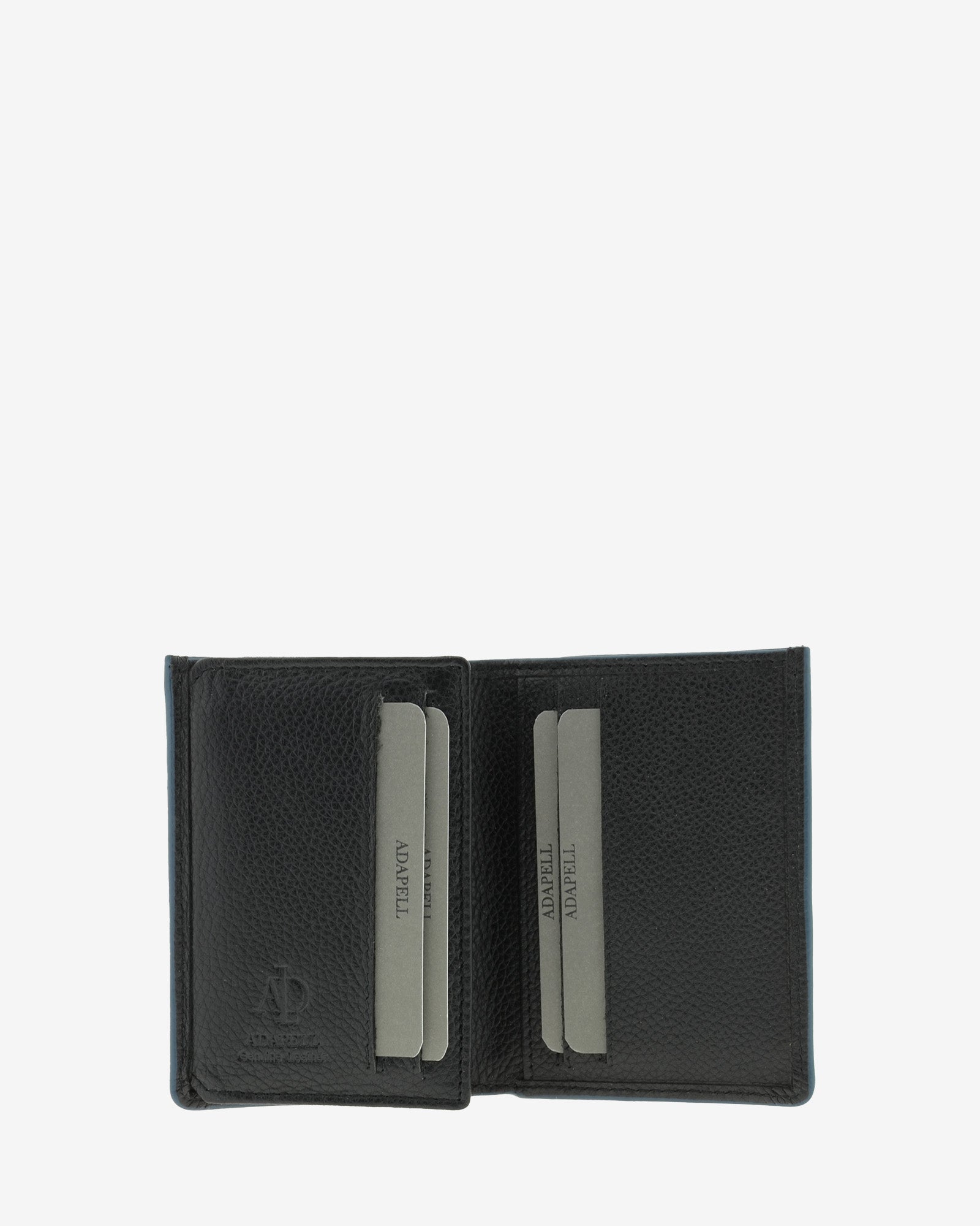 Adapell Urban 1660 portafoglio uomo pelle nero 4 carte RFID