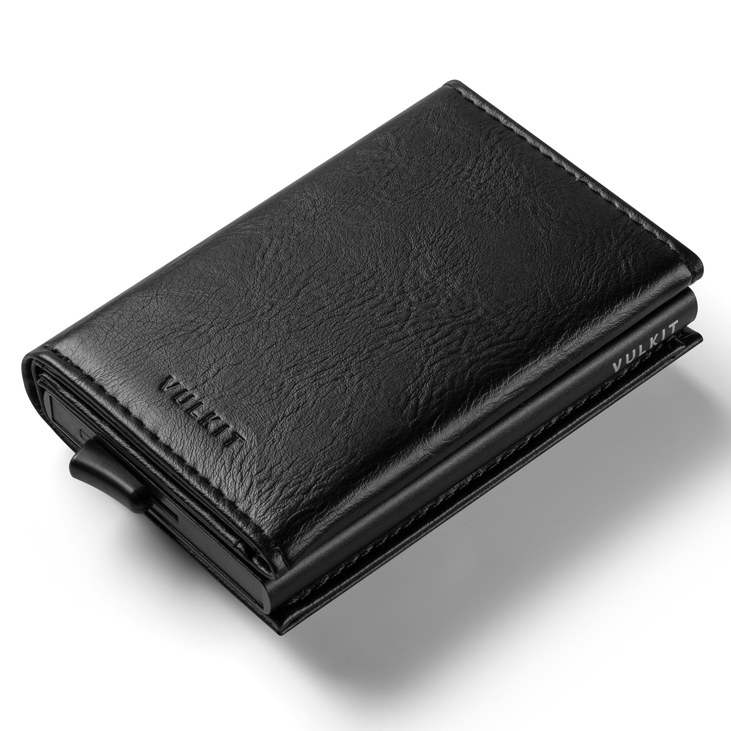 VULKIT Pop Up VC203 portafoglio slim RFID nero carbon
