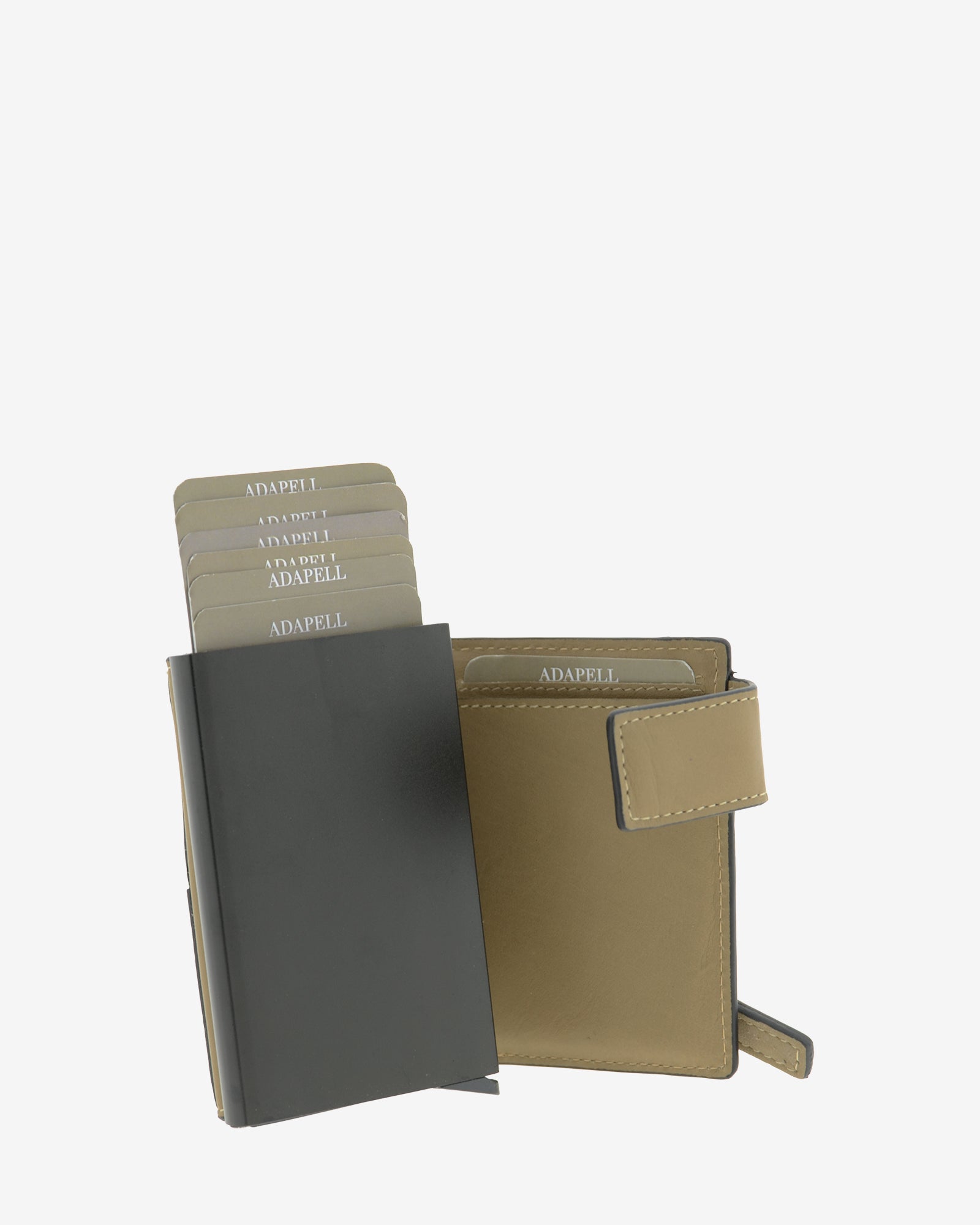 Adapell Tesela 1669 portacarte automatico talpa pelle