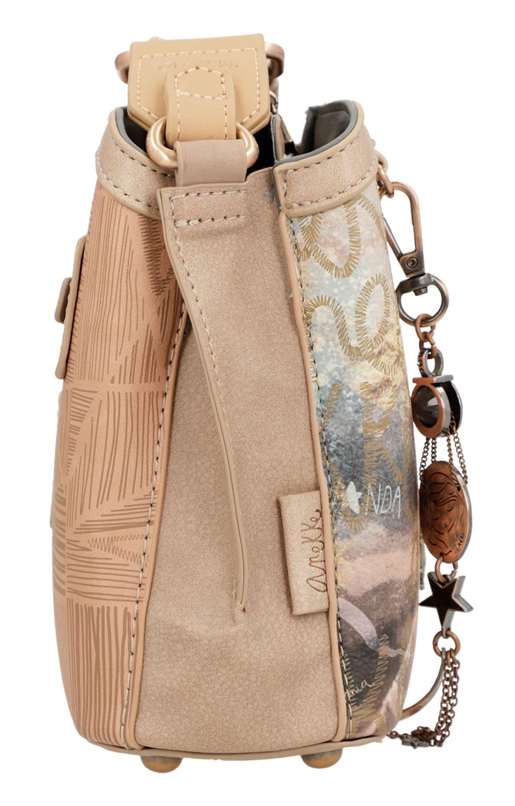 Anekke Dreamverse Stars borsa a tracolla media ecopelle