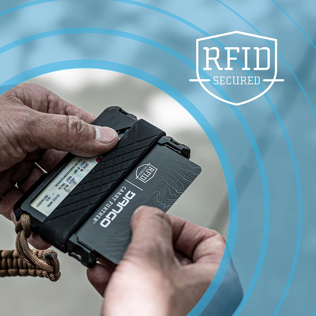 Dango RFID Secured Card Scheda Blocco RFID 2 Pezzi