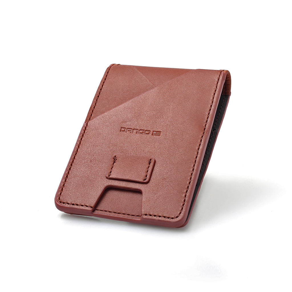 Dango M1 Maverick 4 Pocket Bifold portafoglio pelle Whiskey Brown