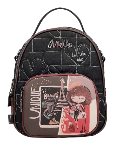 Anekke Mademoiselle zaino piccolo passeggio stampa