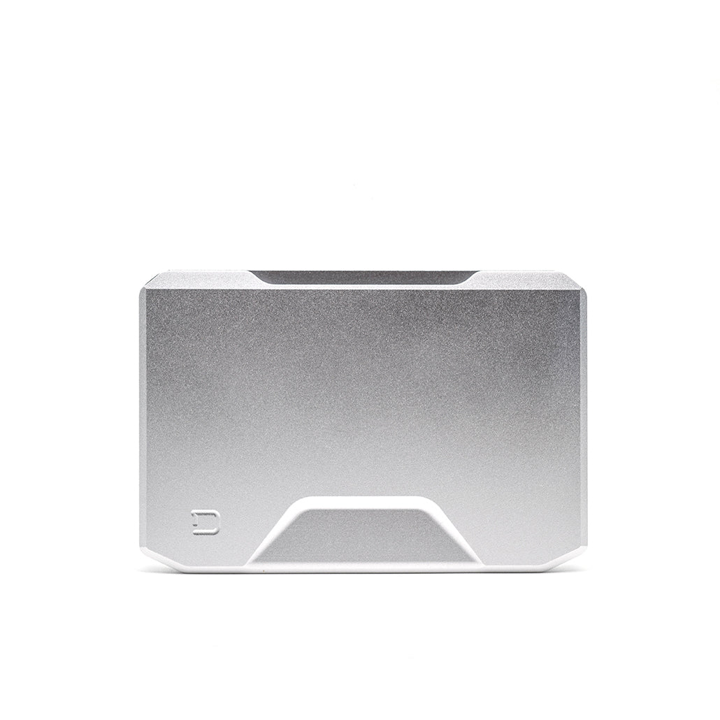 Dango SK1 Slide Kick Portafoglio Alluminio Satin Silver RFID