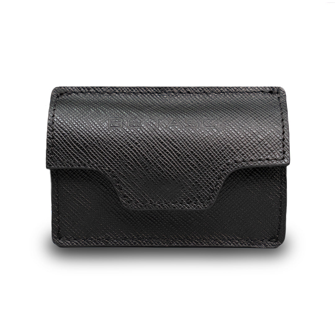 SLim Be Coin Saffiano Nero Portamonete Pelle Piccolo