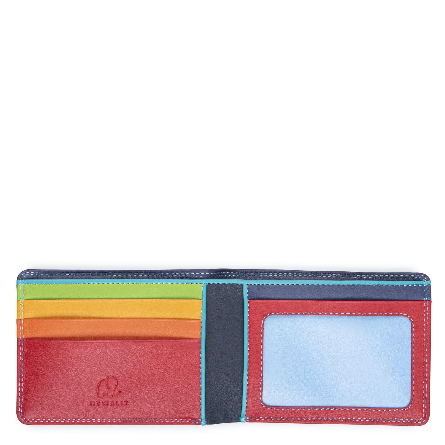 Mywalit Milano 4503-4 portafoglio RFID pelle nero Pace