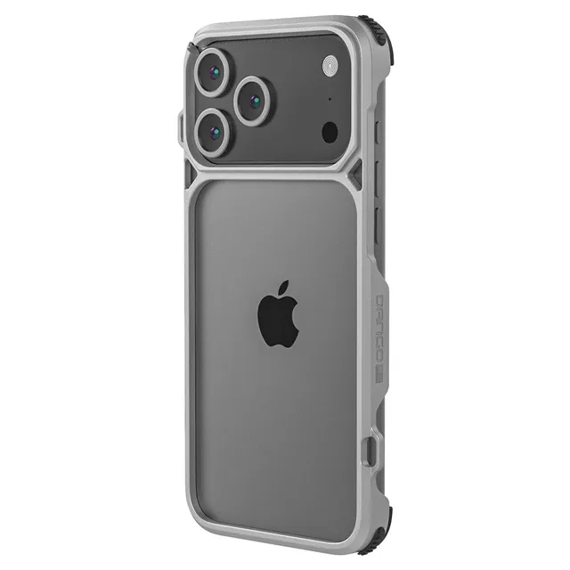 Dango Adapt Covert Case iPhone 17 Pro Max custodia Satin Silver