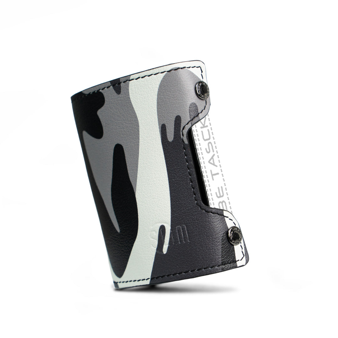 SLim Be Tasck Cover Pelle Camouflage Ricambio
