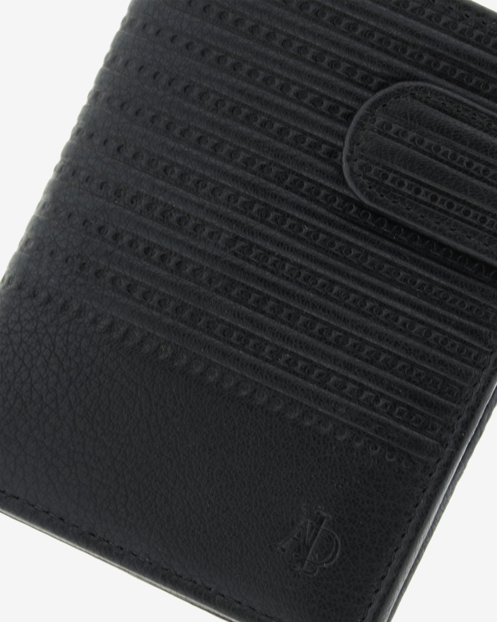 Adapell Race 1650 portafoglio uomo pelle nero slim