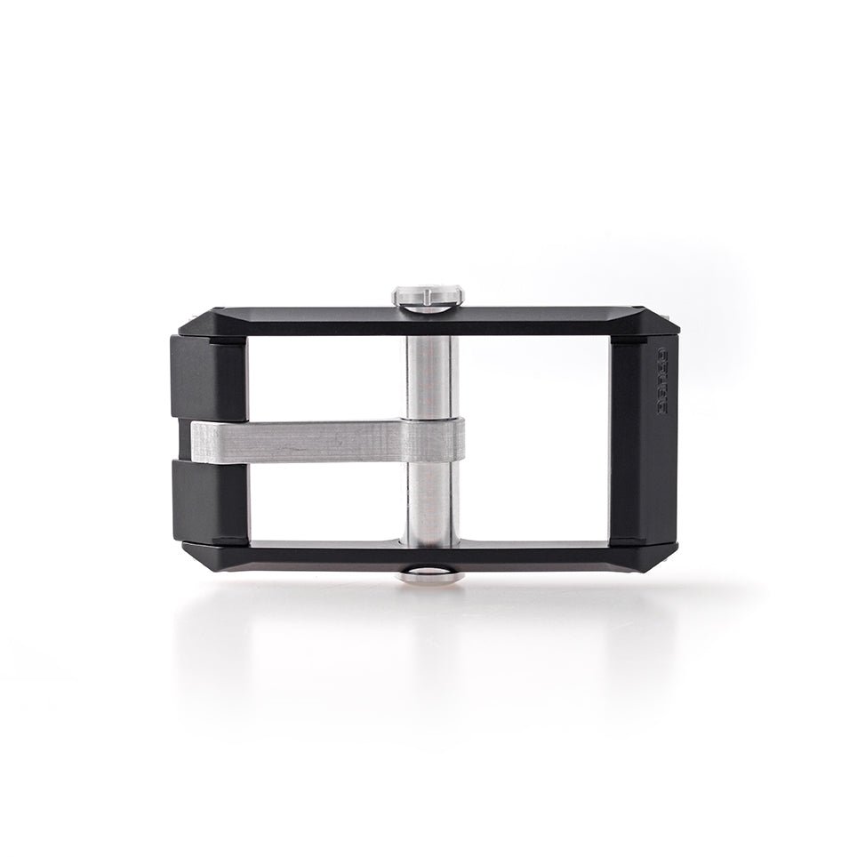Dango Belt fibbia cintura alluminio nero jet