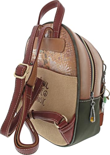 Anekke Bloom Zaino Piccolo Flowers Donna Cammello