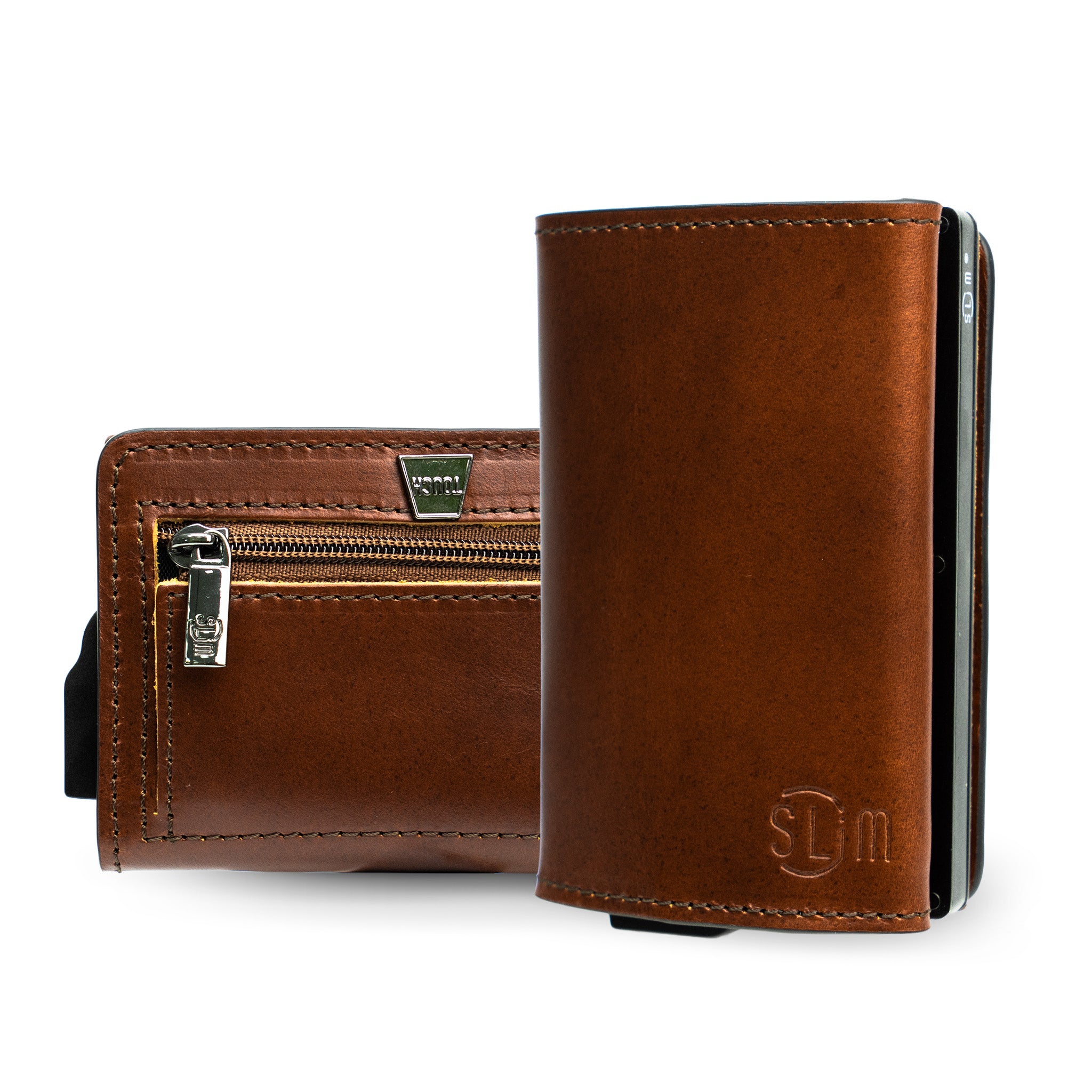 SLim Touch Portafoglio Crazy Horse Cerato RFID