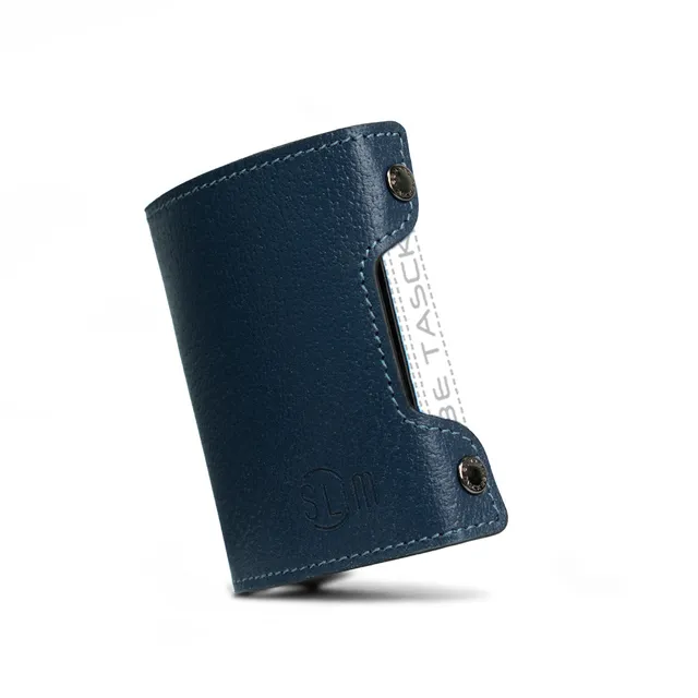 SLim Be Tasck Cover Pelle Cinghialino Blu