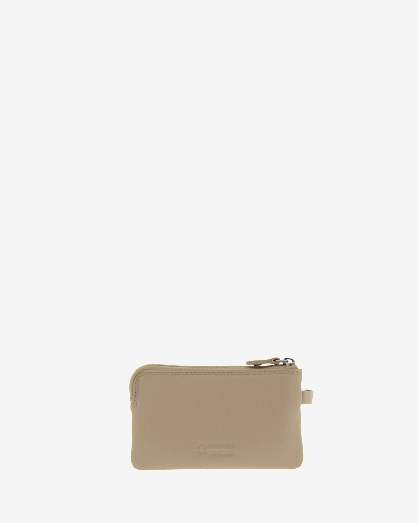 Adapell 8011 portamonete pelle nero doppia zip sottile