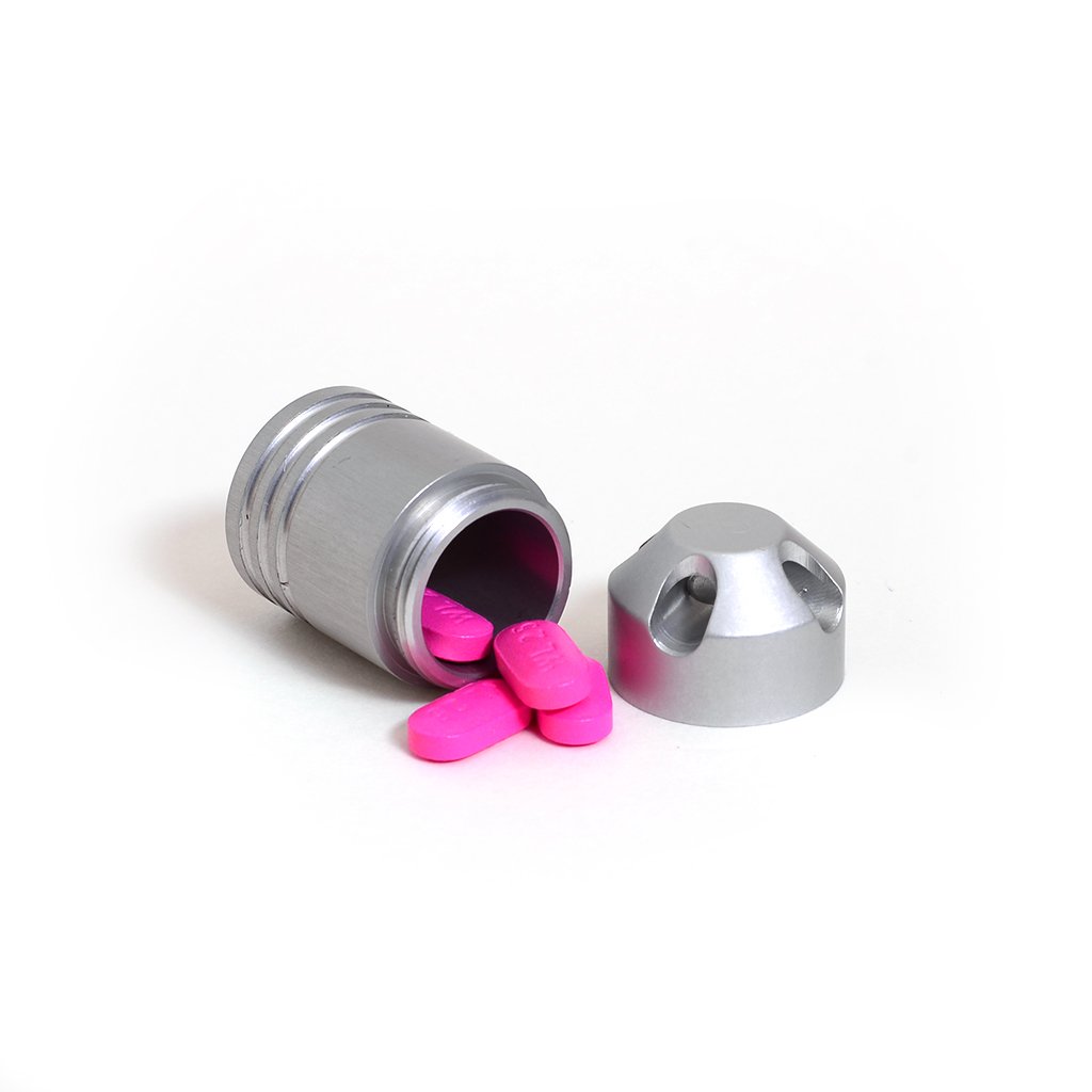 Dango Capsule contenitore alluminio impermeabile grigio