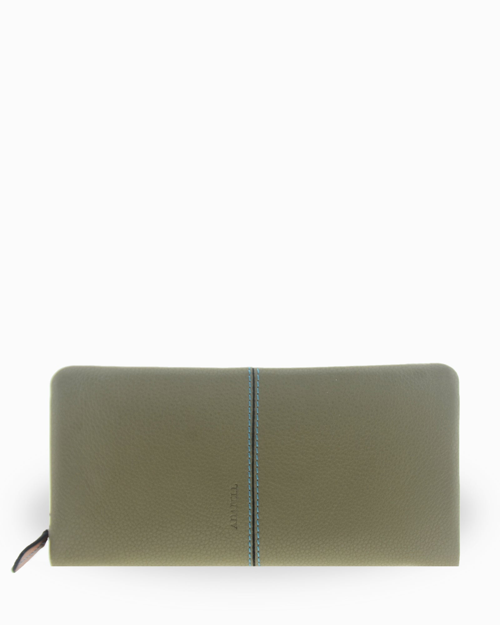 Adapell Atelier portafoglio grande donna Caramel zip RFID