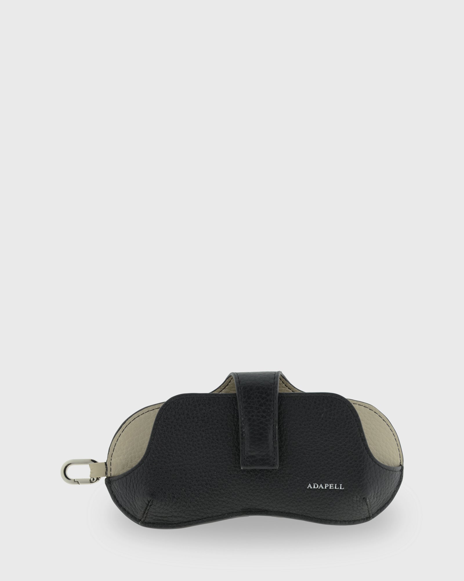 Adapell Nexo 8094 custodia occhiali nera pelle pieno fiore