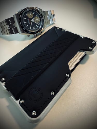 Dango D-Series D01 Dapper portafoglio bifold pelle marrone