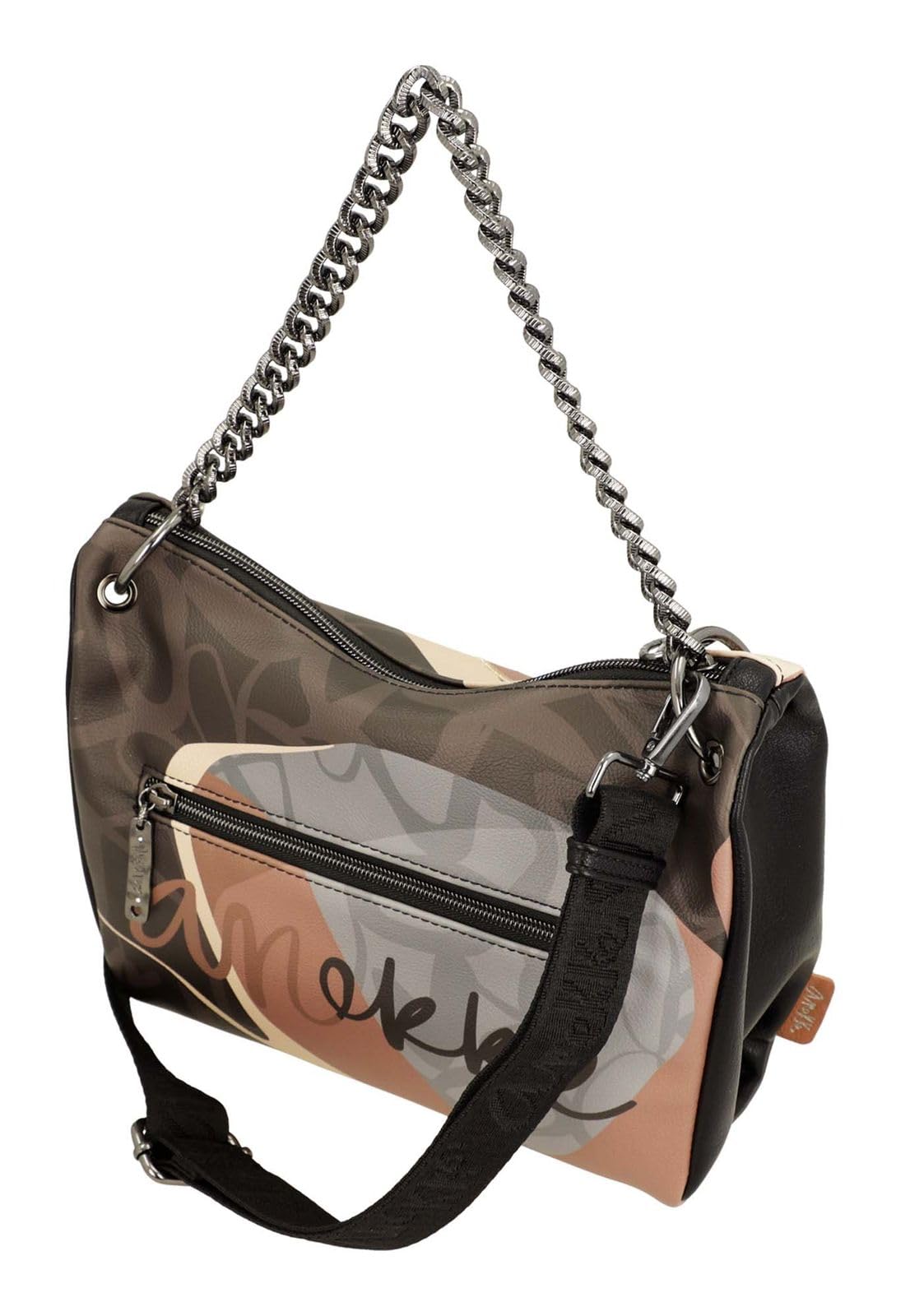 Anekke Real Heartbeat Borsa a Tracolla 26x20 cm Catena