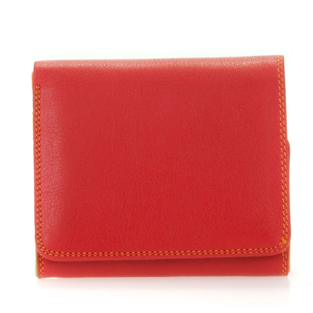 Mywalit Milano Bi-Fold Portafoglio Pelle Sangria Multi