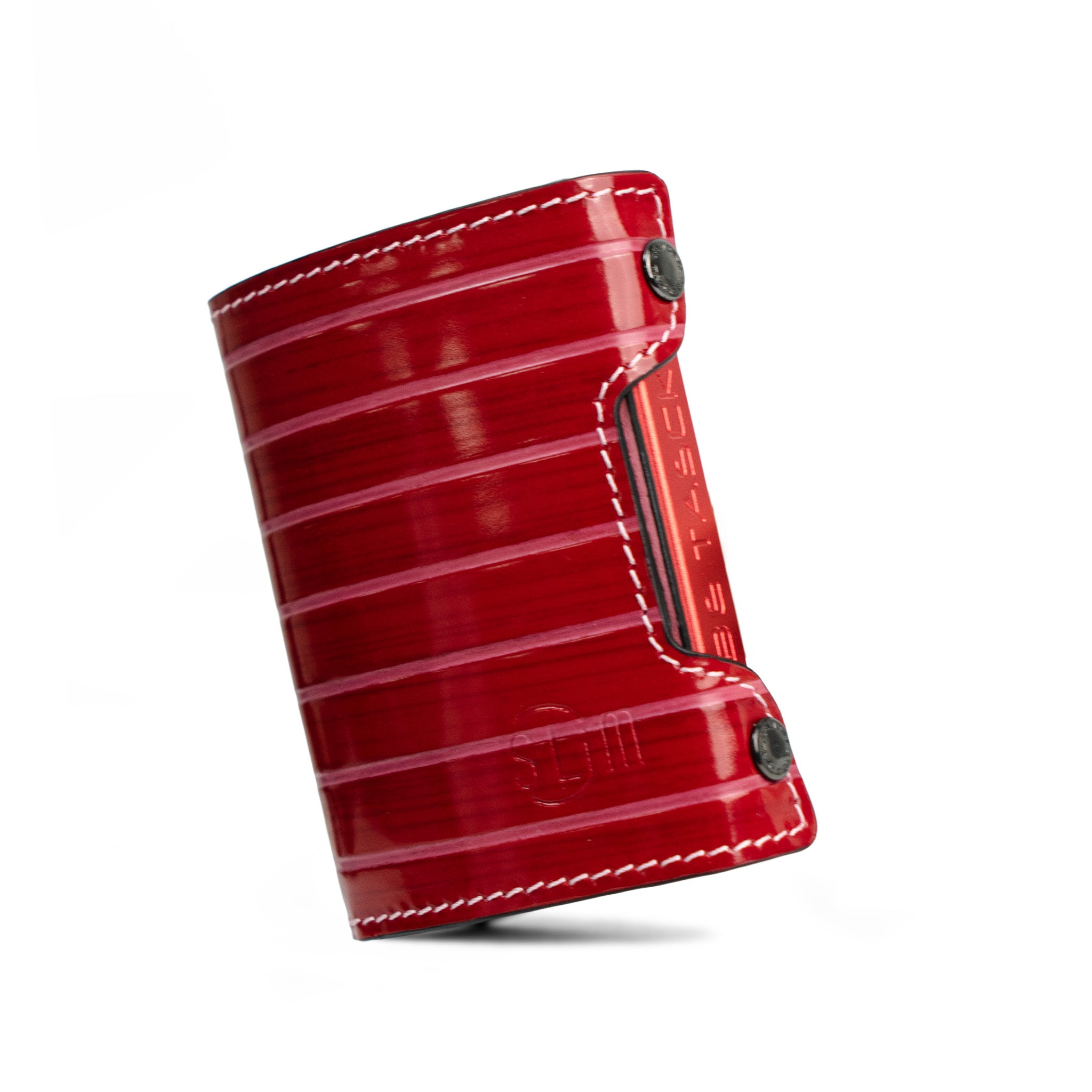 SLim Be Tasck portacarte lollipop rosso rosa