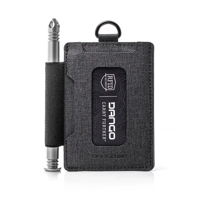 Dango S1 bundle portafoglio slim nero con penna alluminio