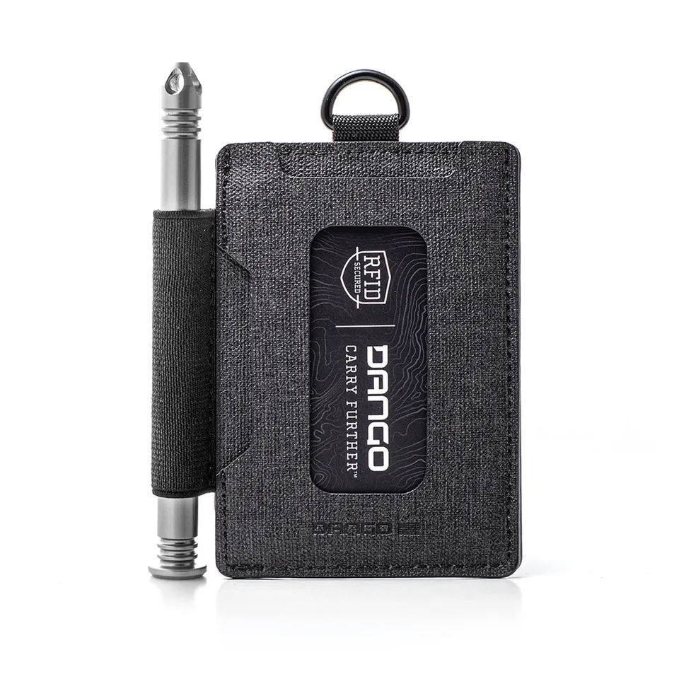 Dango S1 bundle portafoglio slim nero con penna alluminio