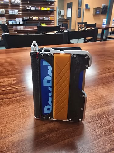 Dango D01 Dapper portafoglio con penna whiskey brown