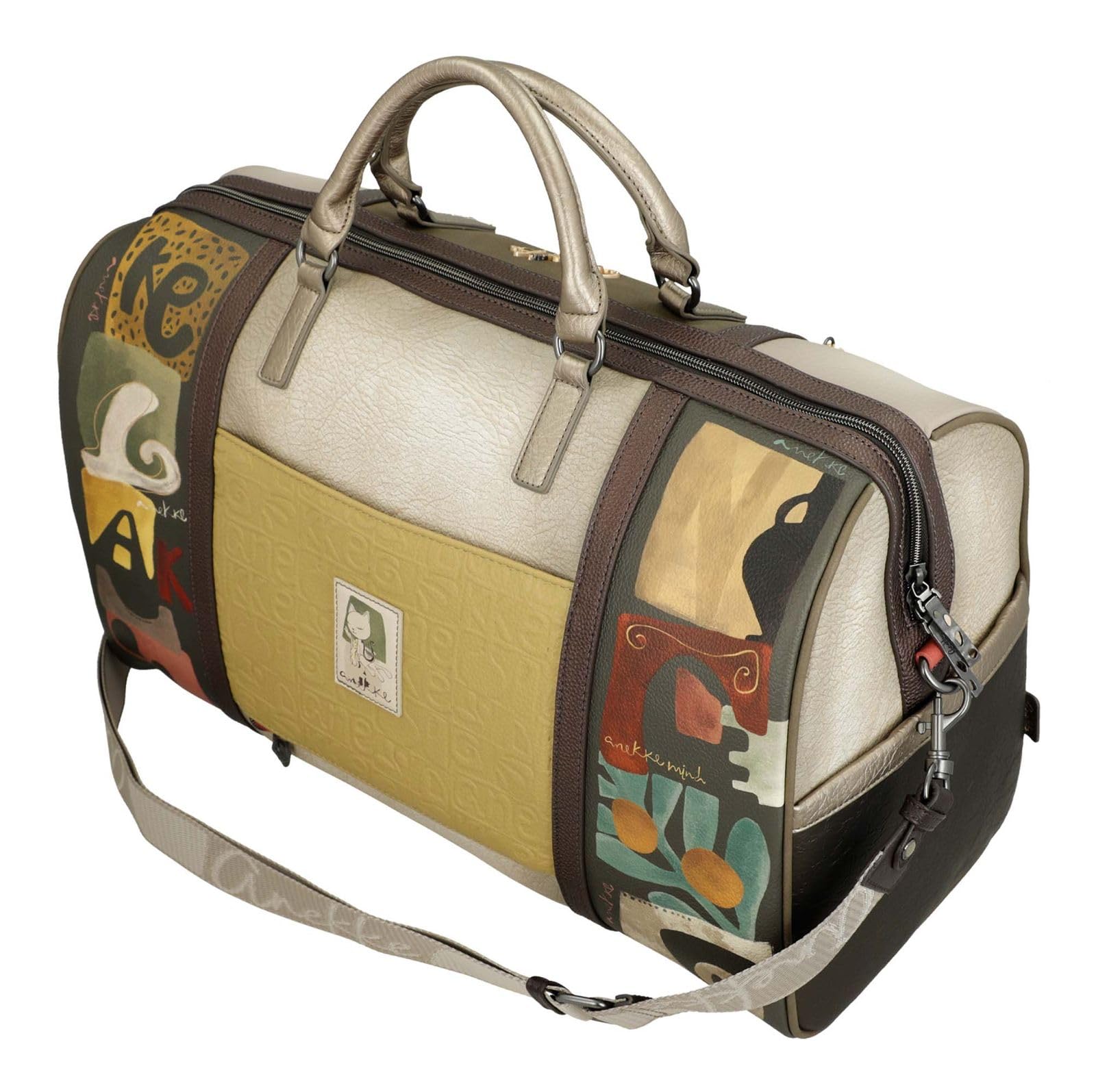 Anekke Muse Borsa da Viaggio Donna Stampa Grecia