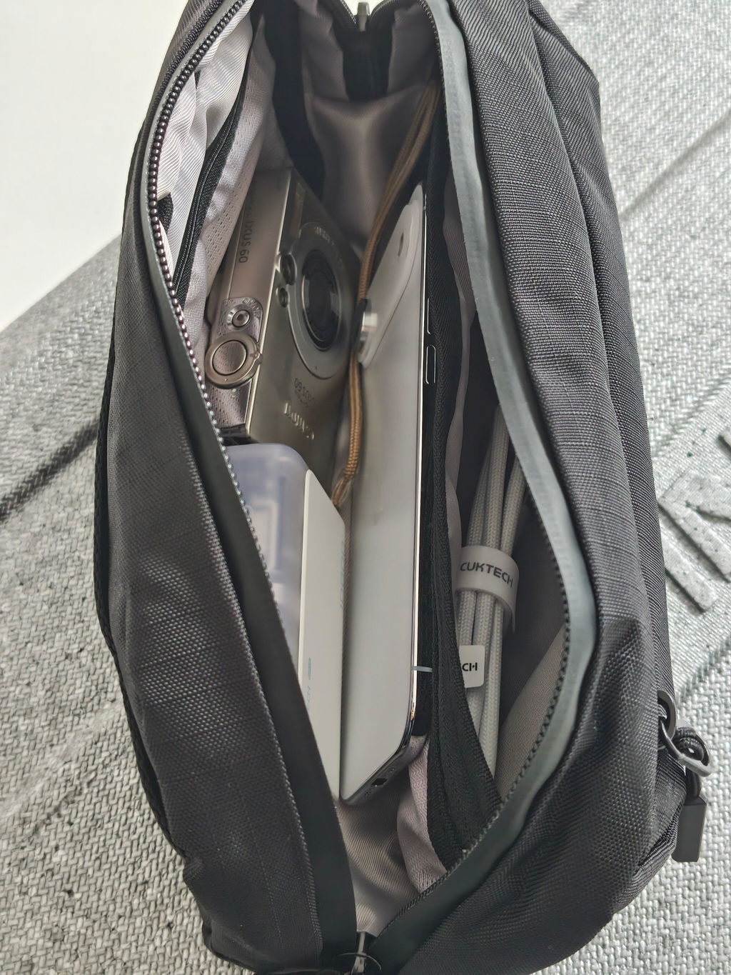 VULKIT VB117 Organizer Tech Nero Leggero