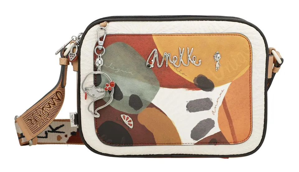Anekke Alegria borsa a tracolla 3 scomparti 26 cm