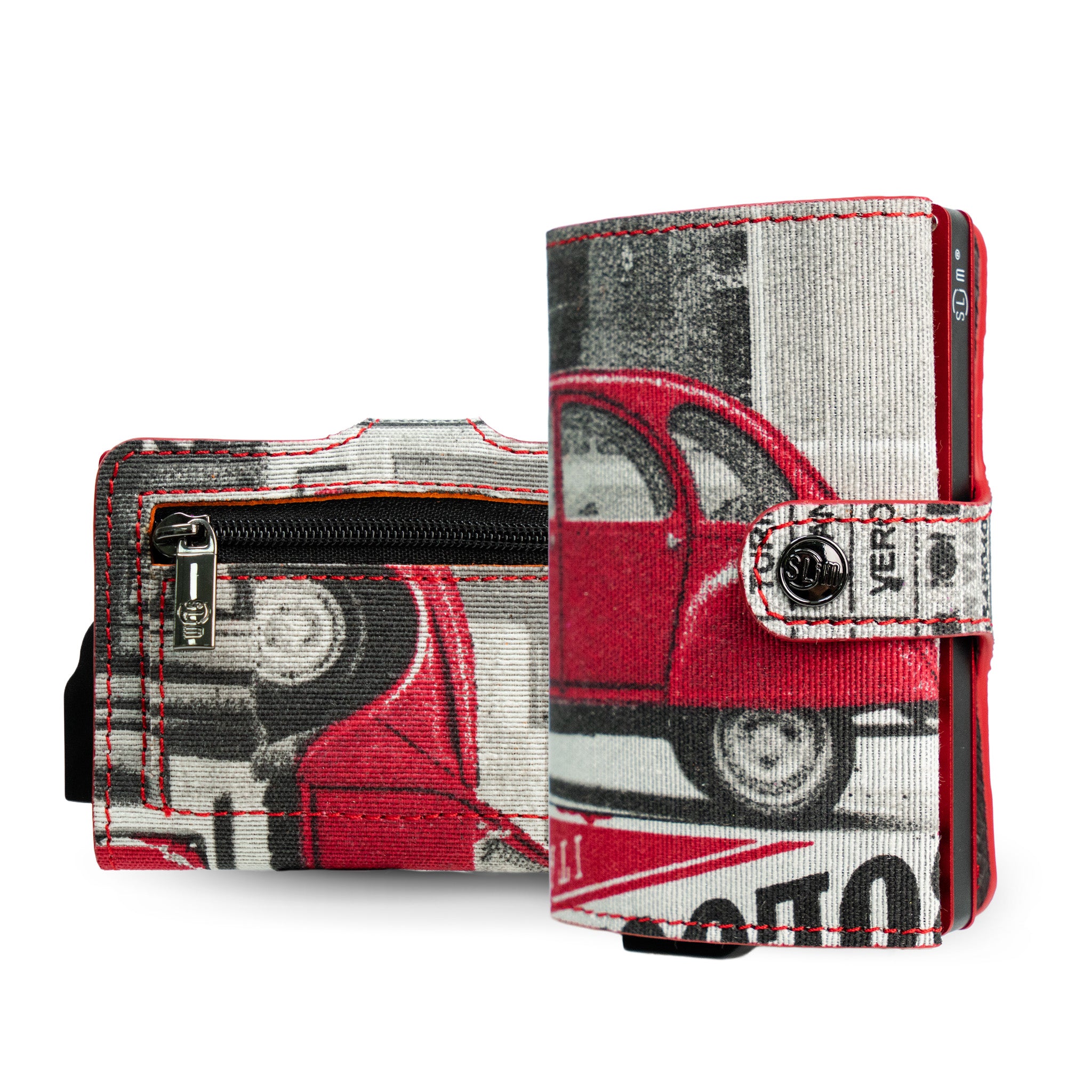 SLim Dolce Vita Portacarte Pelle Auto RFID
