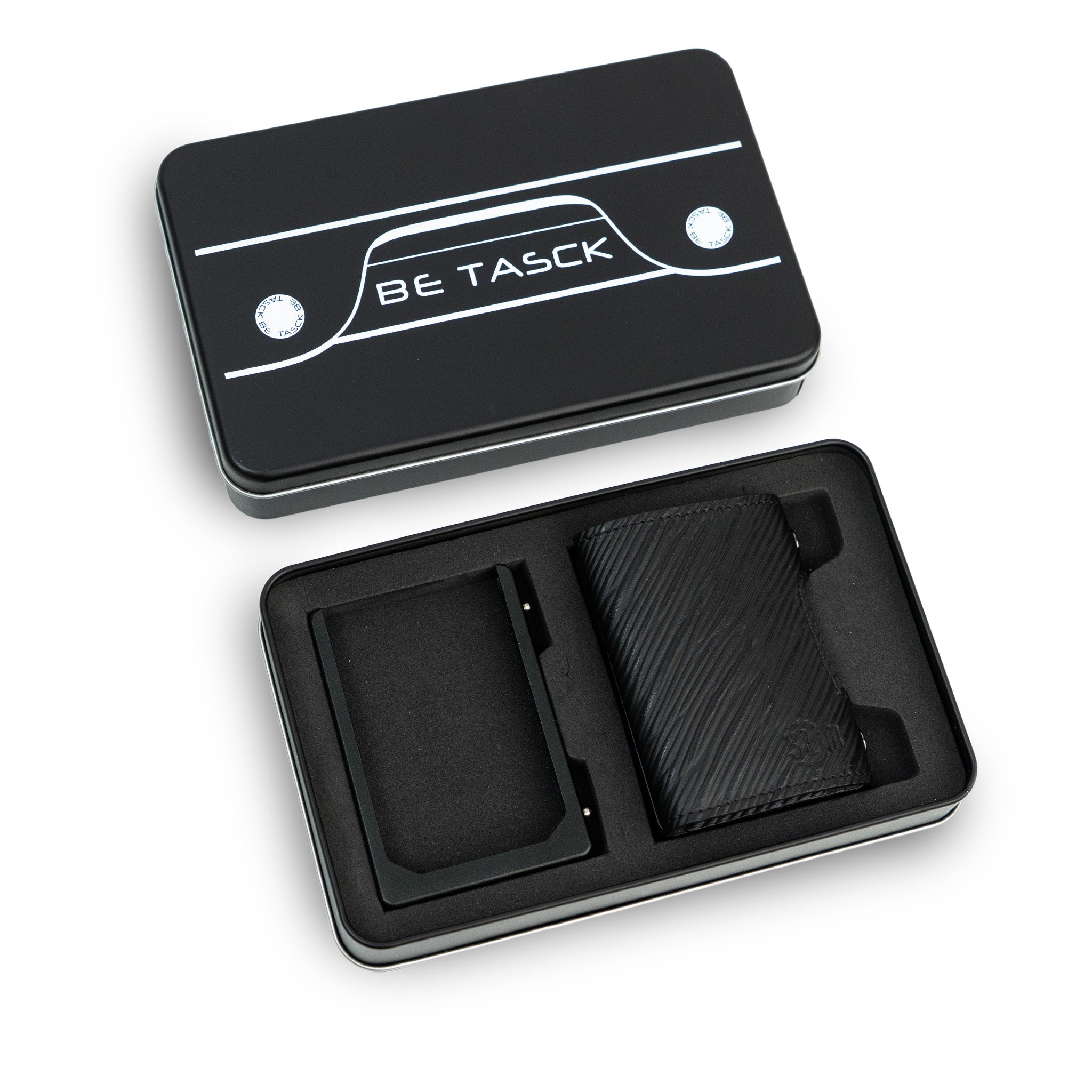 SLim Be Tasck Portacarte Pelle Epi Nero Frame Nero