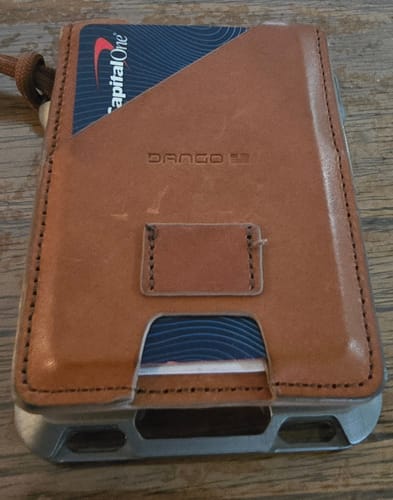 Dango M-Series M1 Maverick portafoglio bifold pelle marrone 16 carte